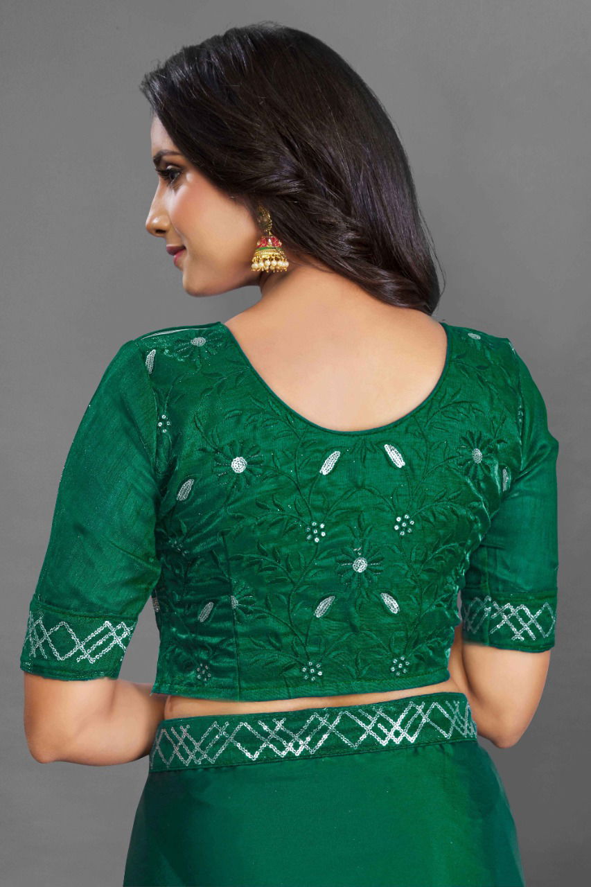 S 2042 Festive Party Wear Satin Silk Fancy Designer Saree Collection